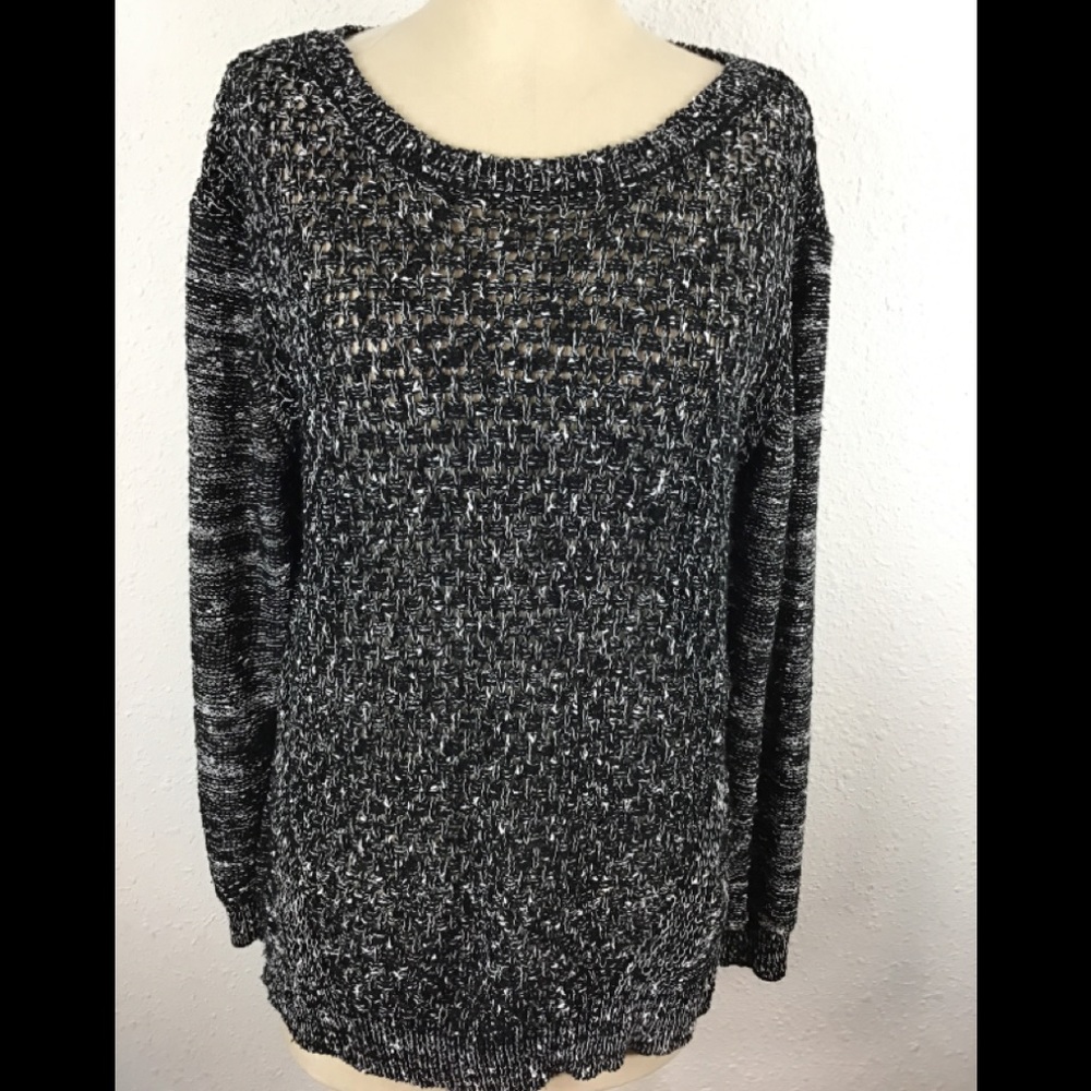 Madison Lilly woven pullover sweater size XXL